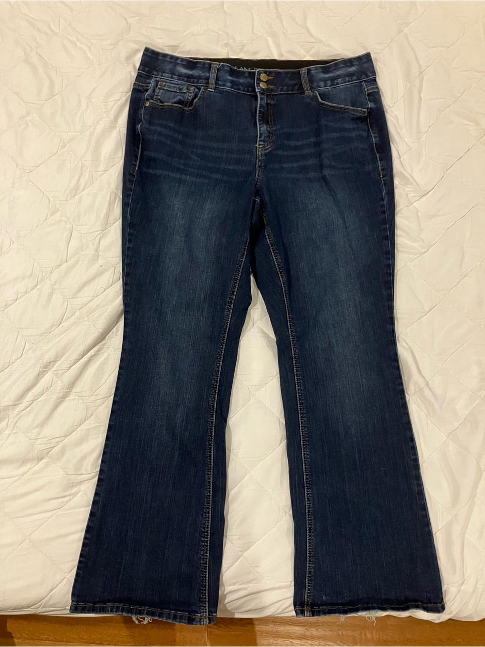 Lane Bryant Dark Indigo Flare Jeans